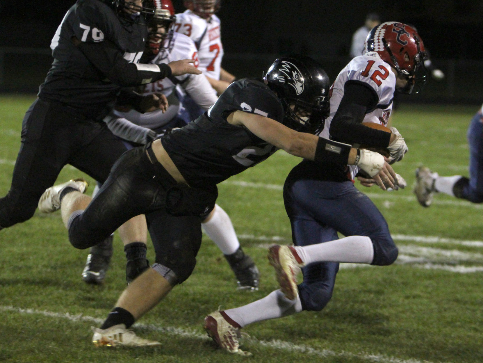 Spencer/Columbus at Bloomer football 10-25-19